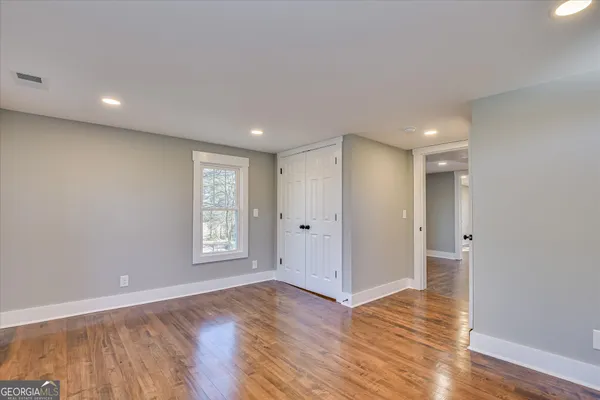 a view of an outdoor space and a lake view