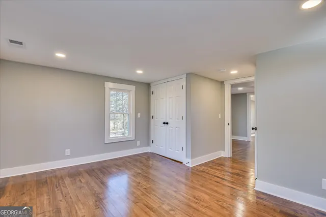 a view of an outdoor space and a lake view