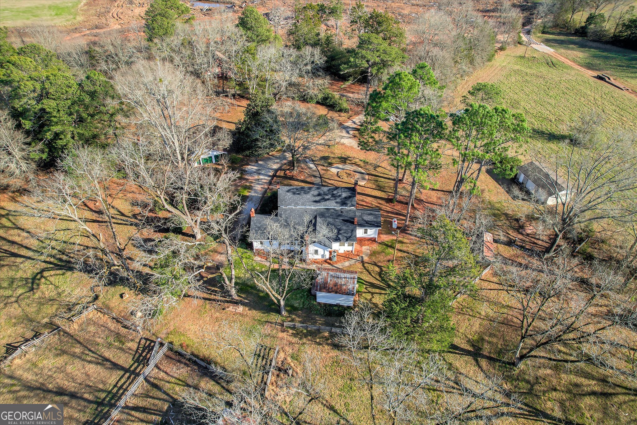 267 Garrard Road Washington, GA 30673 - Photo 58 of 74 a view of a backyard of the house