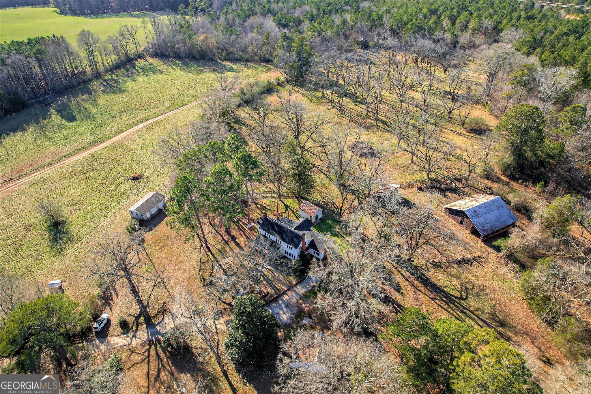 267 Garrard Road Washington, GA 30673 - Photo 8 of 74 a view of swimming pool and mountain in the background