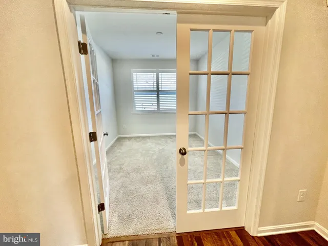 a view of a bathroom with a window