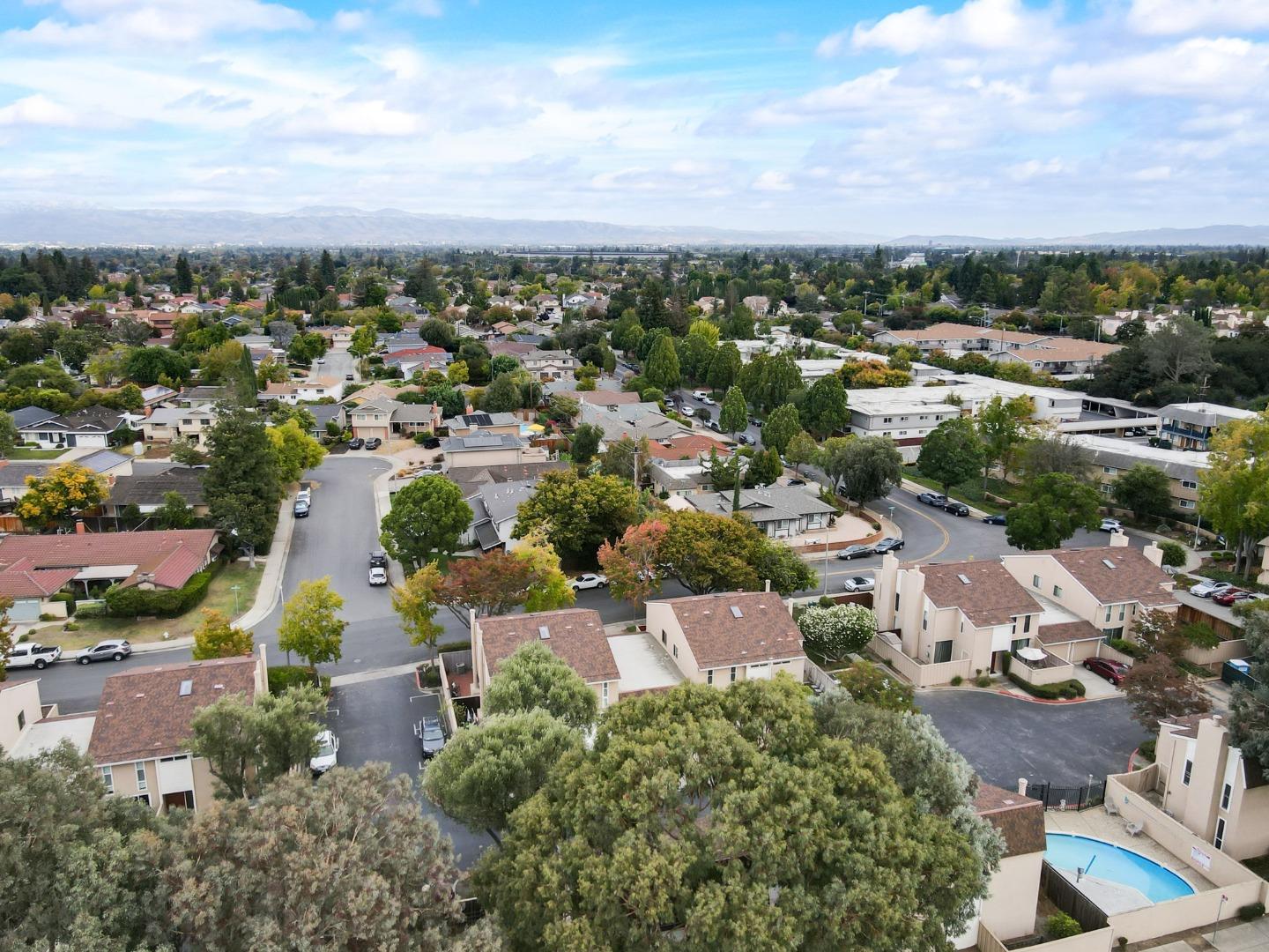 1653 Albatross Drive Sunnyvale, CA 94087 - Photo 41 of 44 an aerial view of a city