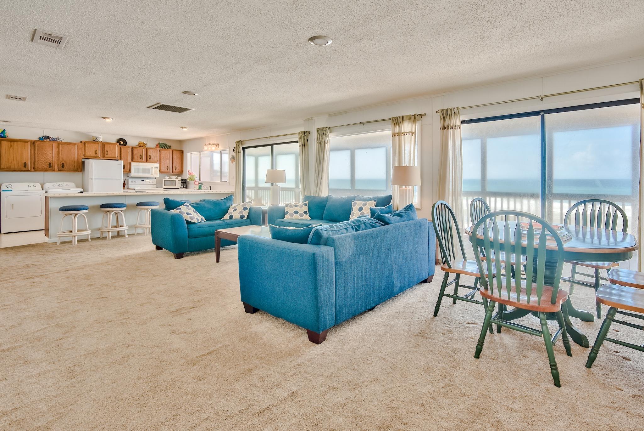 5357 West County Highway 30A Santa Rosa Beach, FL 32459 - Photo 10 of 22 a living room with furniture and a large window