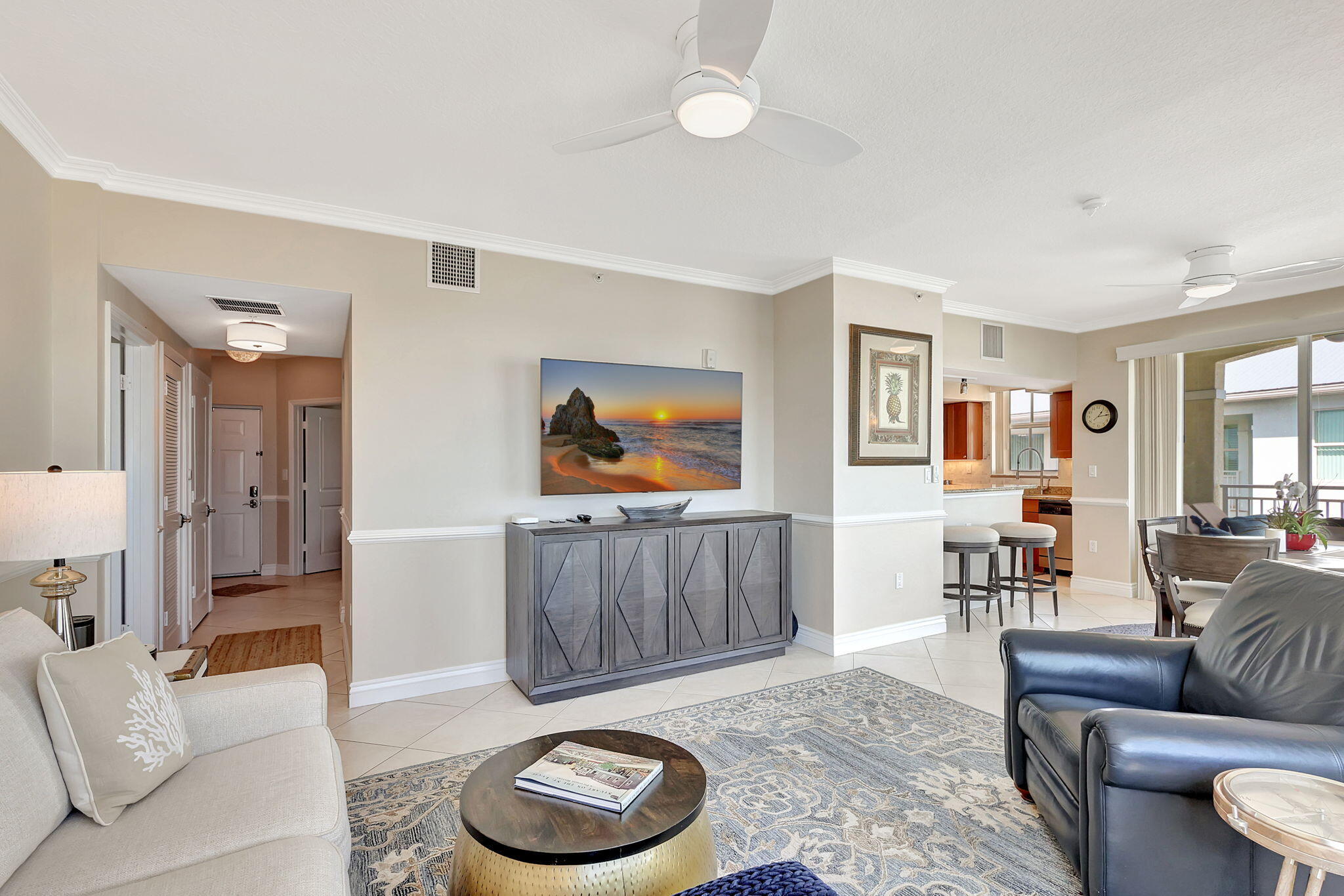 775 Northwest Flagler Avenue, Unit 401 Stuart, FL 34994 - Photo 12 of 57 Living Room