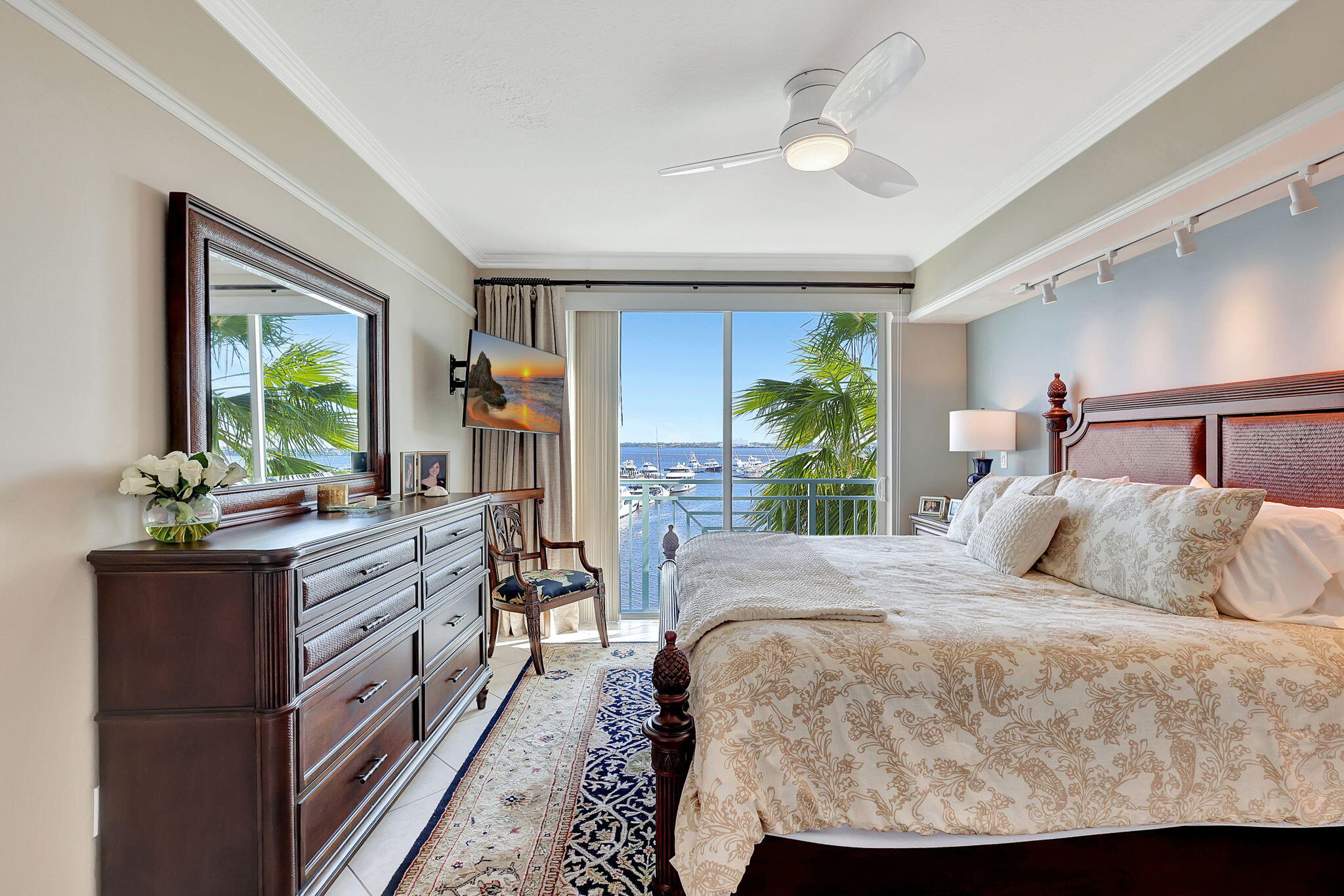 775 Northwest Flagler Avenue, Unit 401 Stuart, FL 34994 - Photo 24 of 57 Master Bedroom