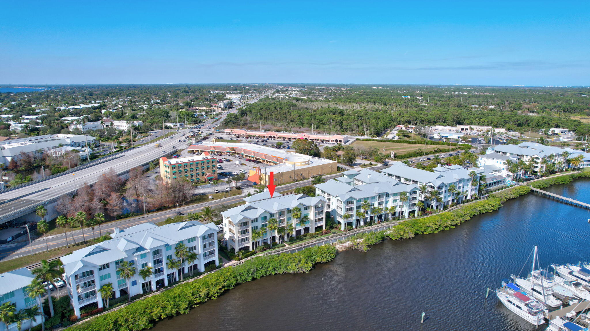 775 Northwest Flagler Avenue, Unit 401 Stuart, FL 34994 - Photo 36 of 57 Ariel