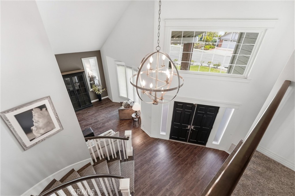 282 North Willow Springs Road Orange, CA 92869 - Photo 22 of 43 a view of a livingroom with furniture and wooden floor
