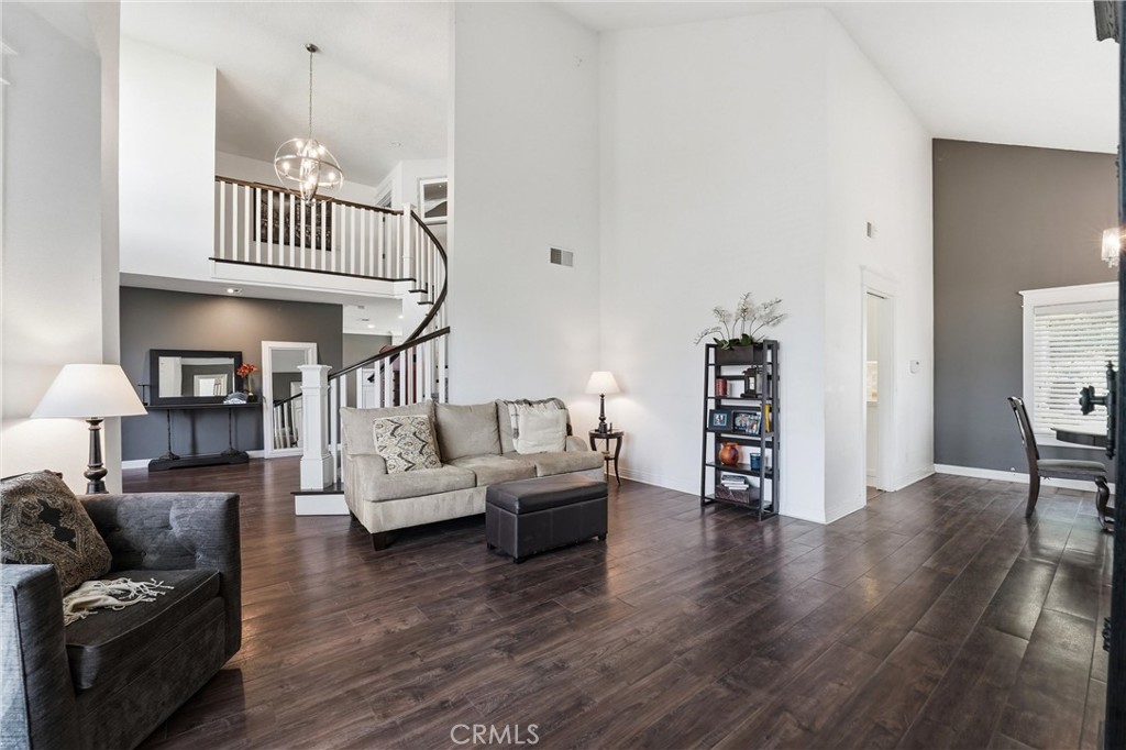 282 North Willow Springs Road Orange, CA 92869 - Photo 7 of 43 a living room with furniture and wooden floor