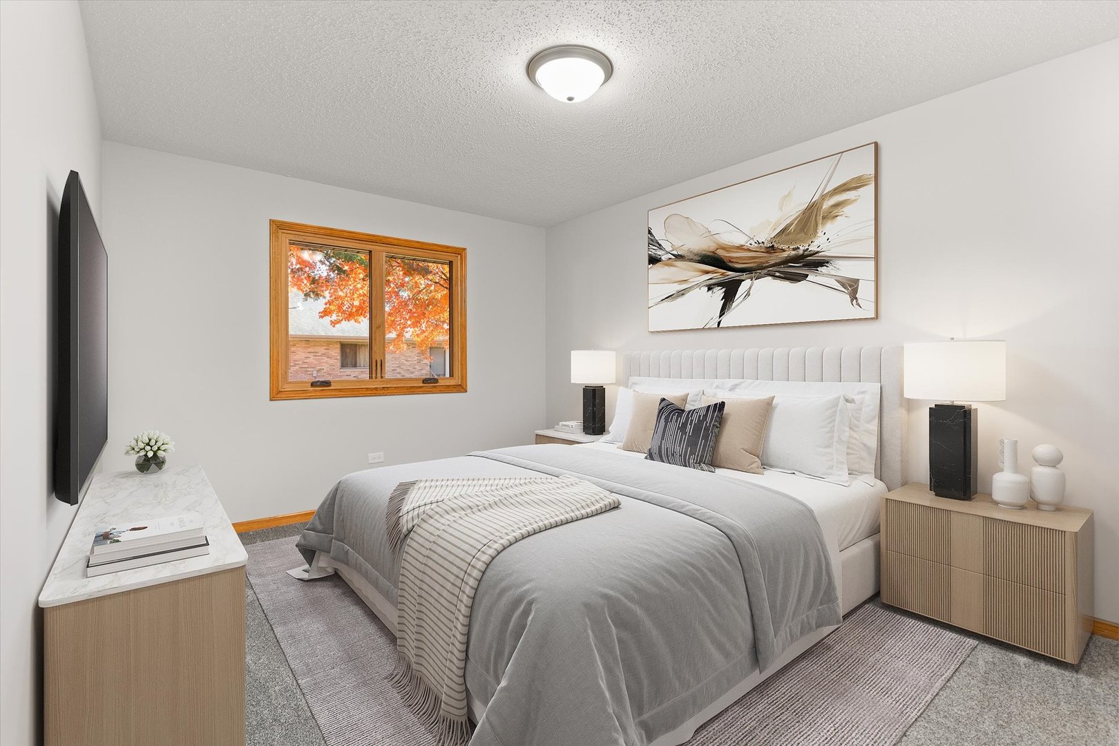 822 Eagle Creek Road Elwood, IL 60421 - Photo 23 of 41 a bedroom with a bed and wooden floor