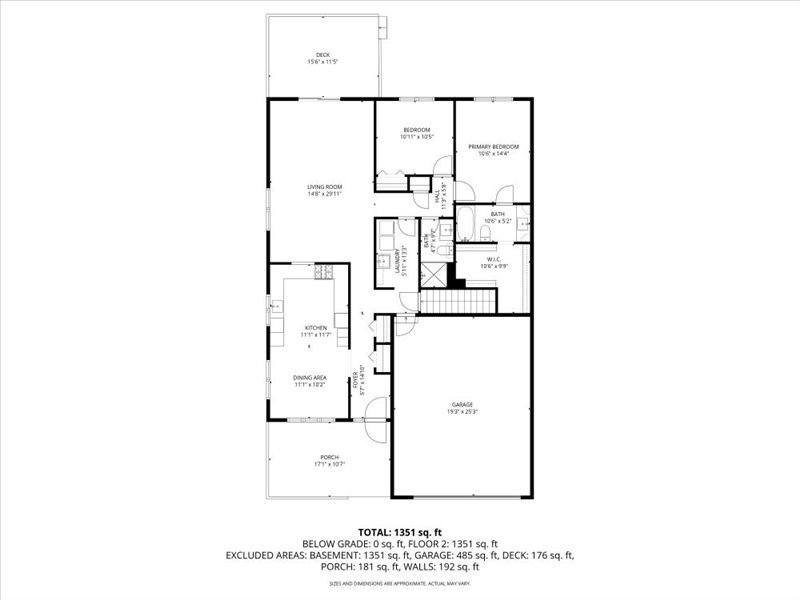 822 Eagle Creek Road Elwood, IL 60421 - Photo 40 of 41 a picture of a floor plan