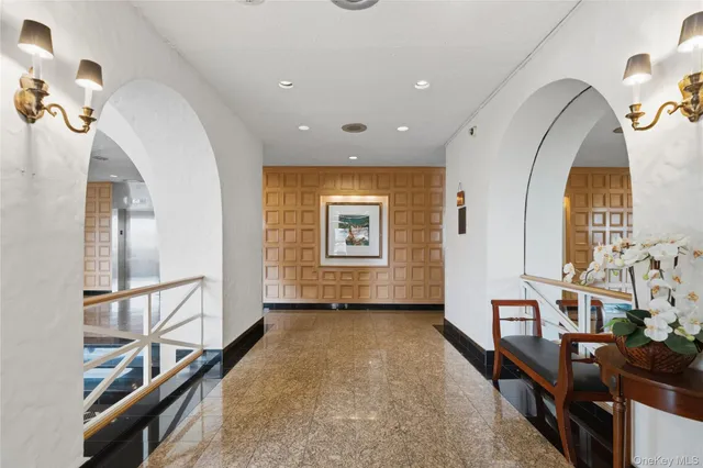 a view of front door with hallway