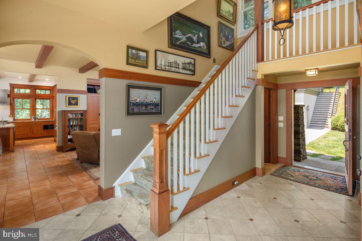 77 Mt Airy Road Pipersville, PA 18947 - Photo 15 of 53 Grand Foyer... ALL FLOORS ARE RADIANT HEAT