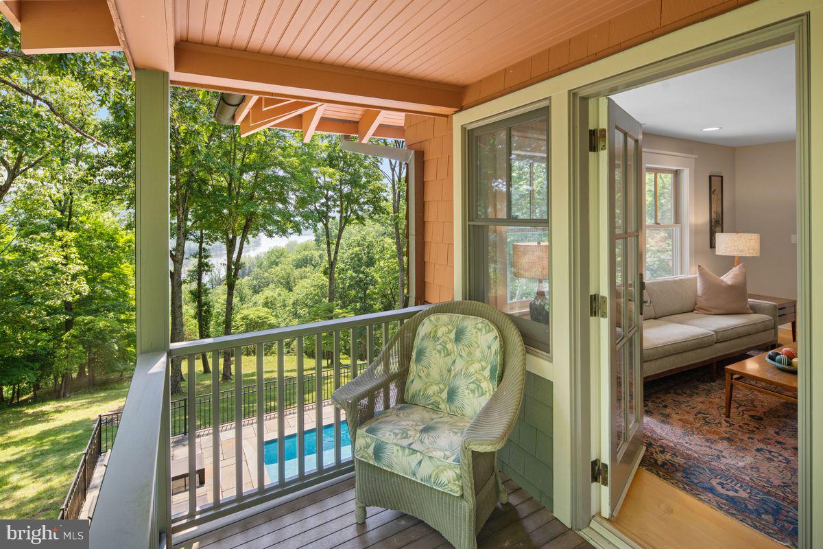 77 Mt Airy Road Pipersville, PA 18947 - Photo 38 of 53 Main Suite Balcony