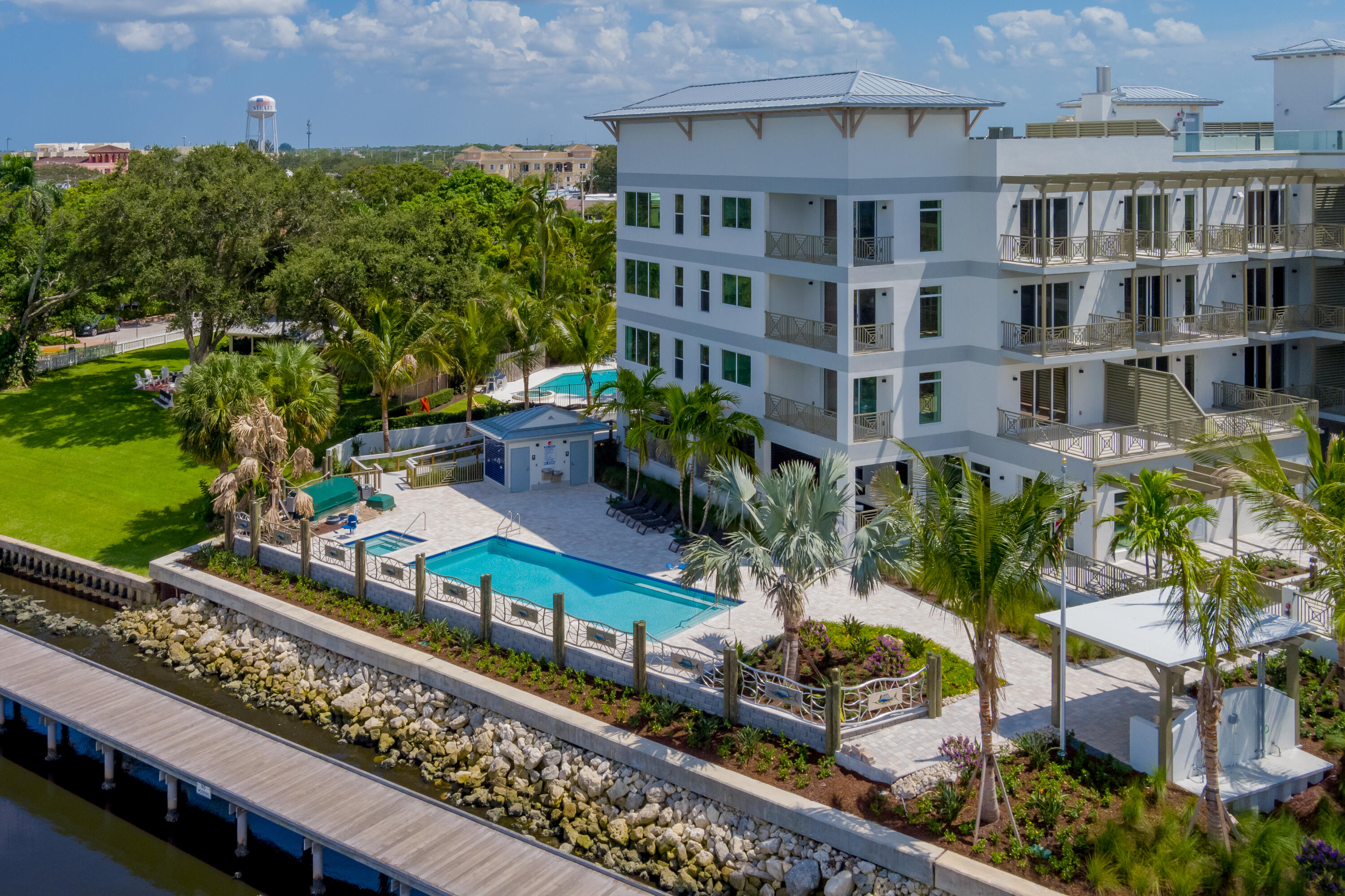 41 Southwest Seminole Street, Unit 409 Stuart, FL 34994 - Photo 40 of 55 Sailfish Cove Drone & Exterior-5