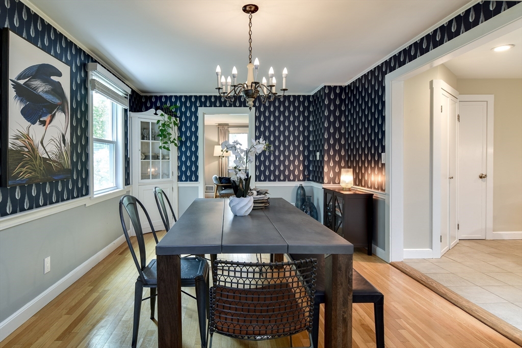 76 Pleasant Street South Natick, MA 01760 - Photo 6 of 36 a view of a a dining room with furniture window and wooden floor