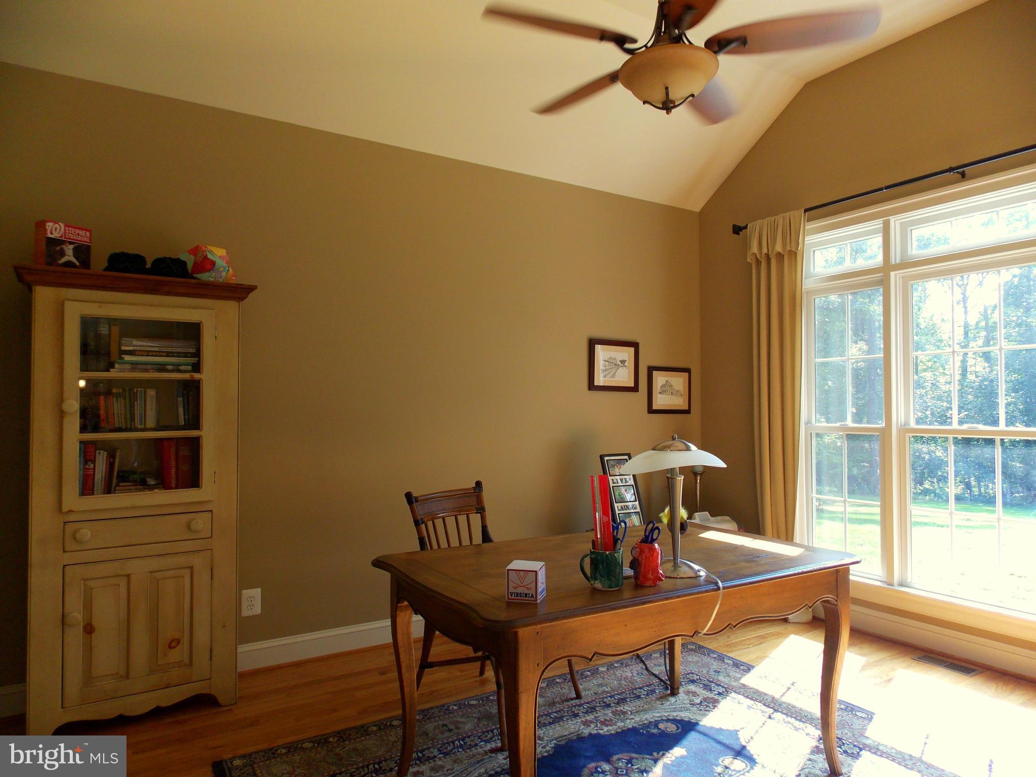 9587 Ada Road Marshall, VA 20115 - Photo 22 of 30 Main Level Office off of Foyer and Master Bedroom