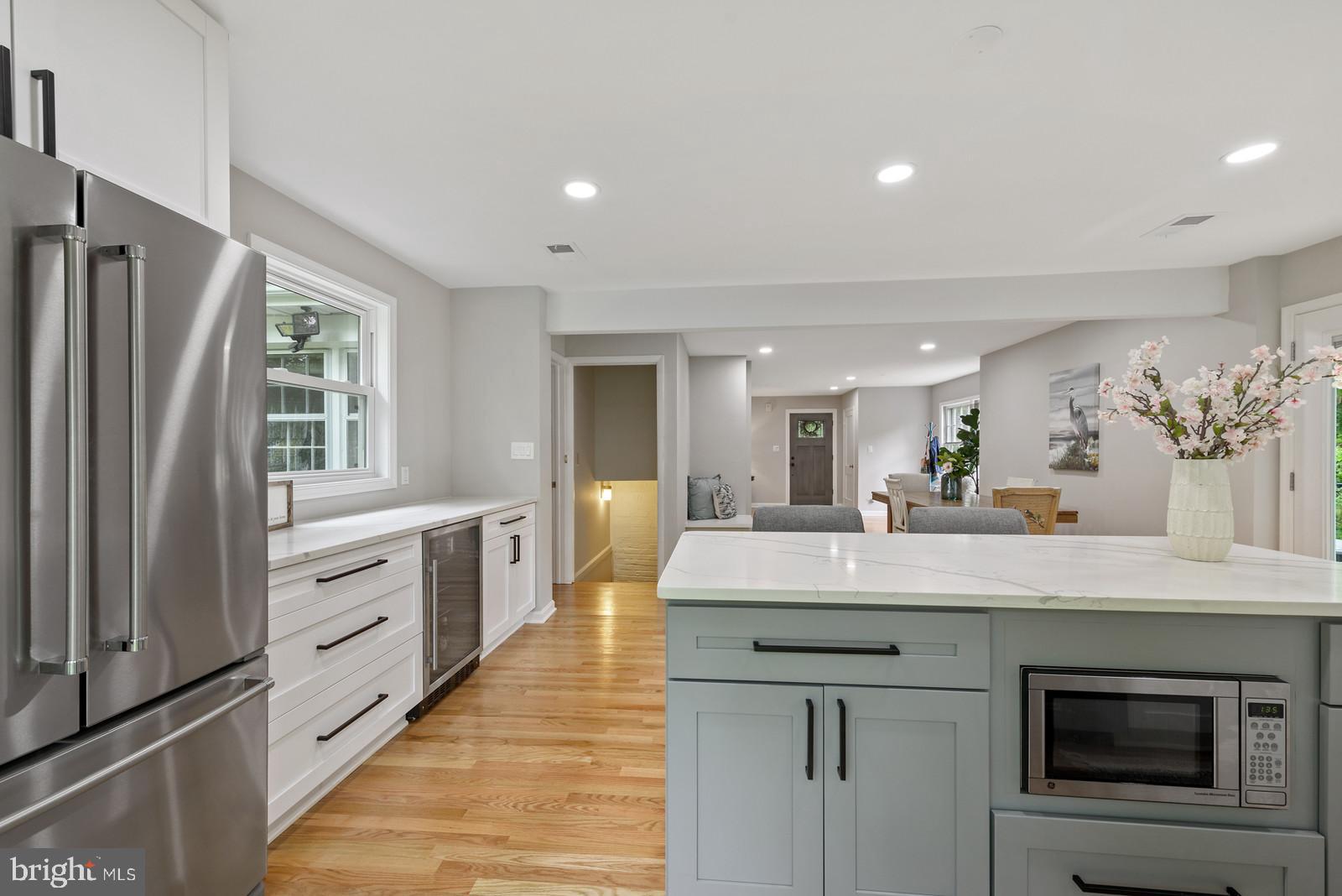 7923 New Market Road Alexandria, VA 22308 - Photo 13 of 42 Kitchen is brand new and adds 300 sq ft to home