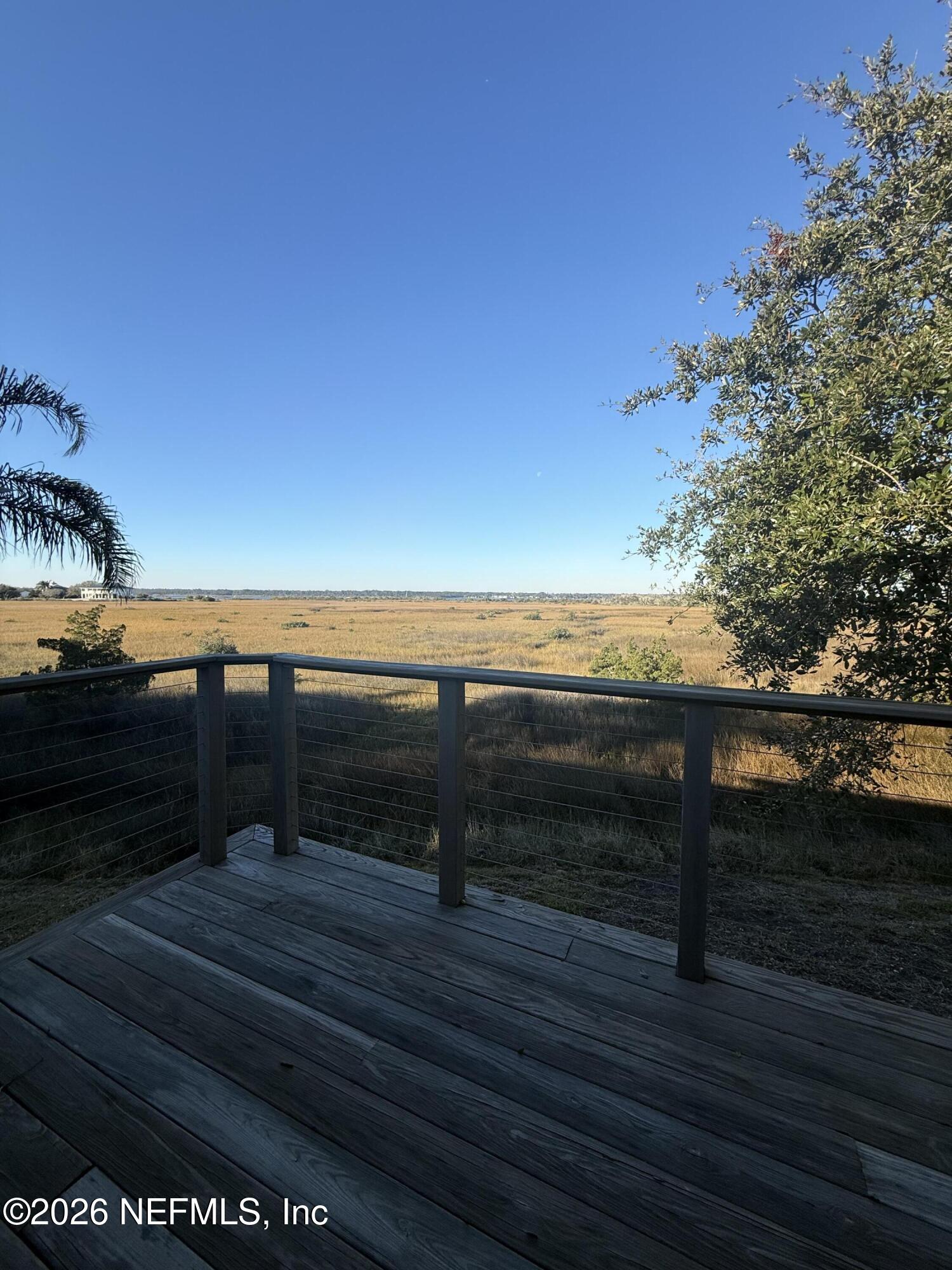 a view of outdoor space with ocean view