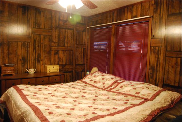 2899 Dodd Hollow Road Centerville, TN 37033 - Photo 8 of 20 Master bedroom. This wall treatment can be easily painted over.