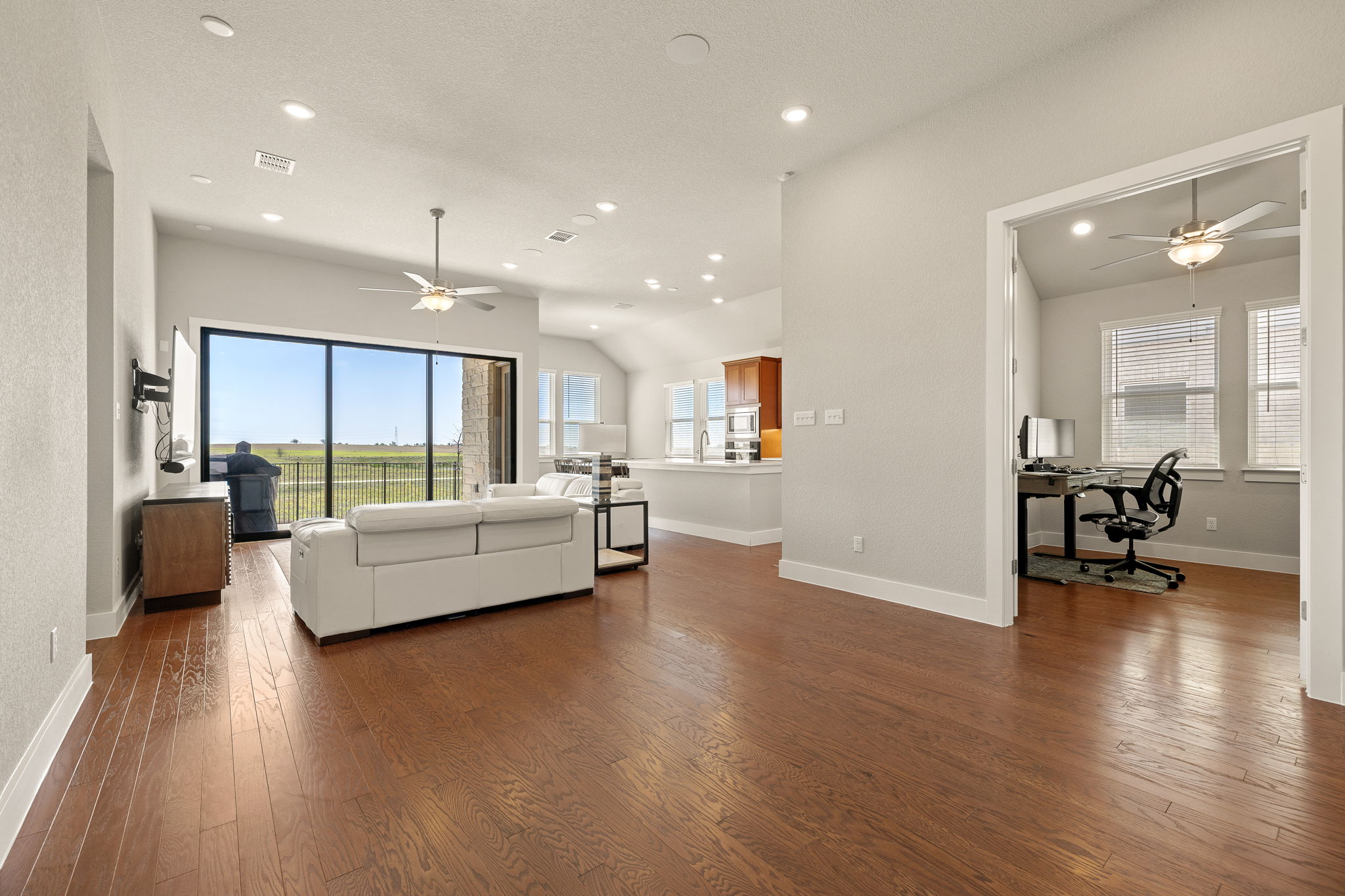 20409 Dustin Lane Pflugerville, TX 78660 - Photo 14 of 35 a living room with furniture and a large window