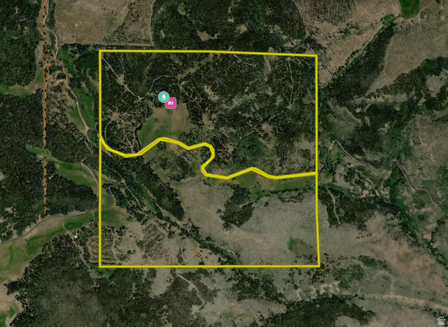 123 Tbd Monroe Canyon Road Monroe, UT 84754 - Photo 80 of 80 Aerial view of property's location with property boundaries highlighted