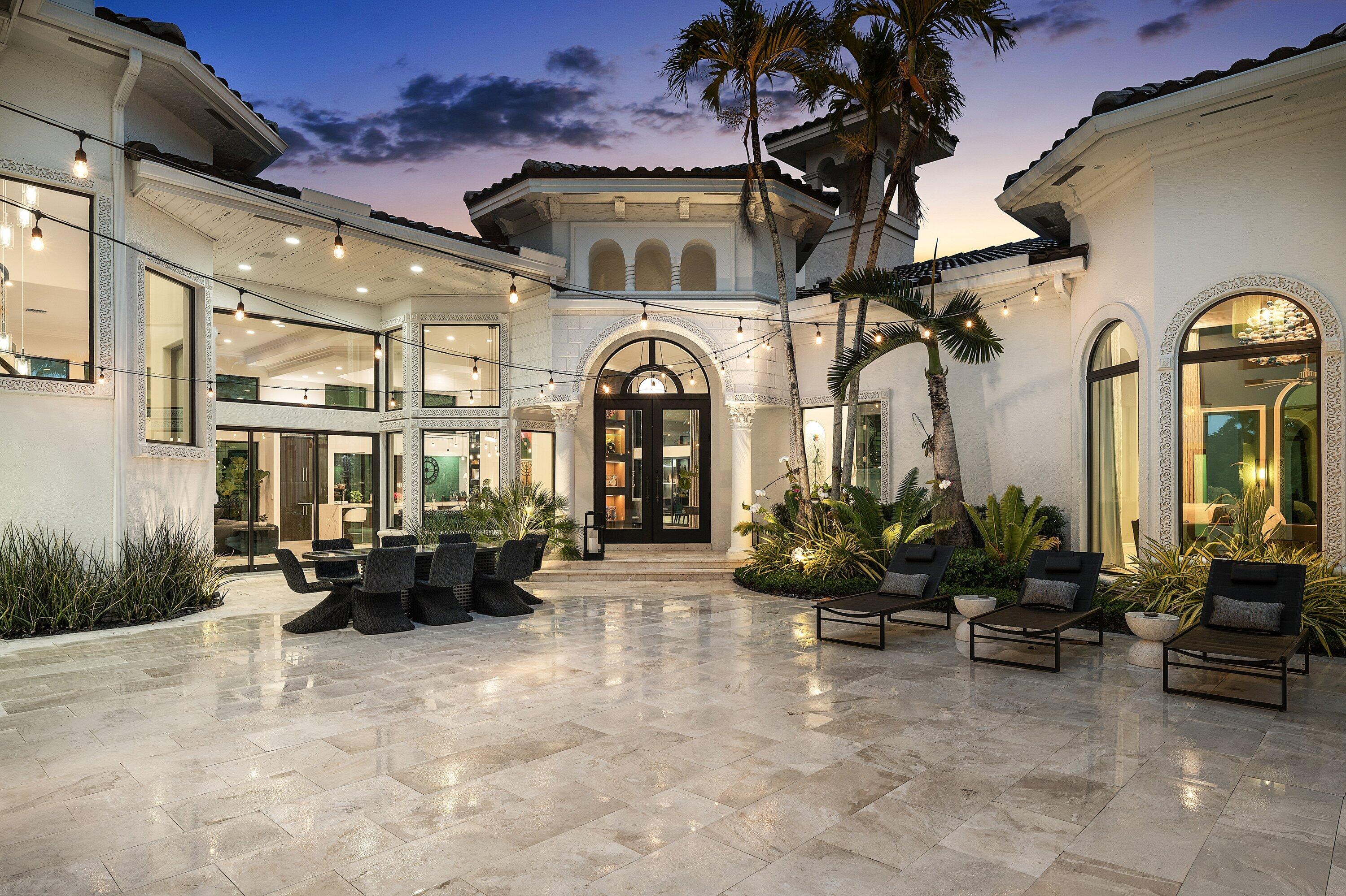 3633 Carlton Place Boca Raton, FL 33496 - Photo 17 of 99 Front doors twilight