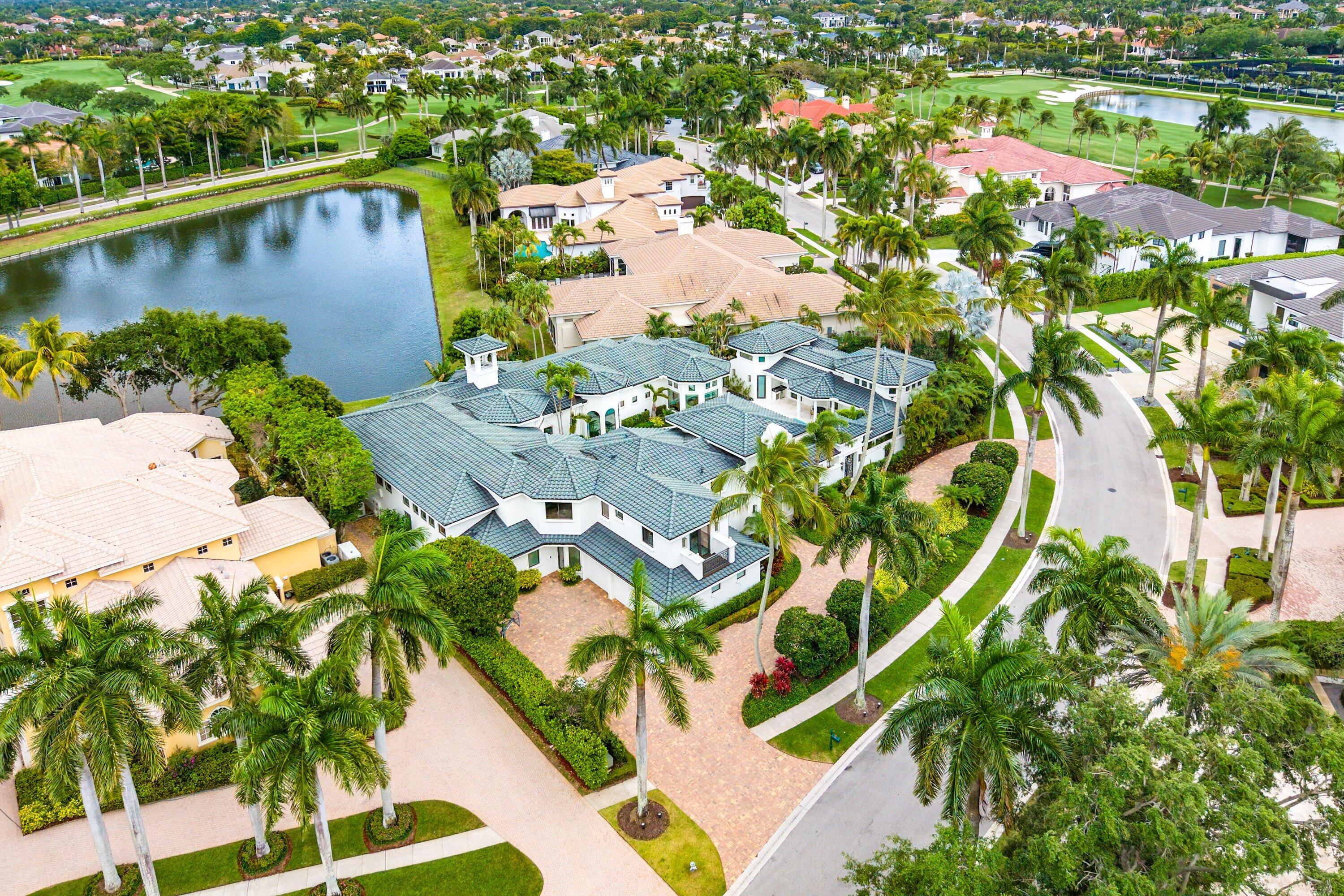 3633 Carlton Place Boca Raton, FL 33496 - Photo 82 of 99 a view of a lake with a city