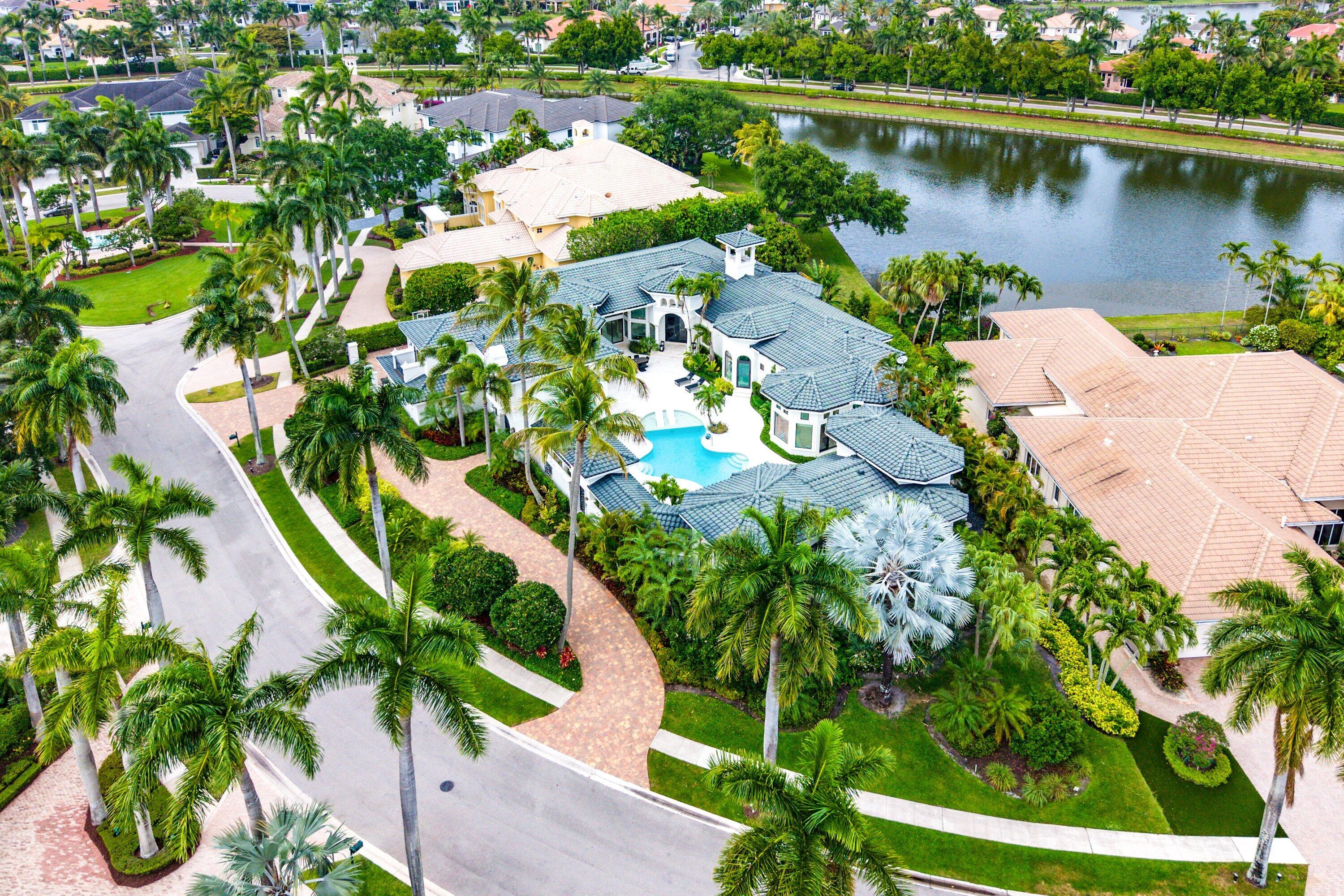3633 Carlton Place Boca Raton, FL 33496 - Photo 85 of 99 a view of a lake with a lake