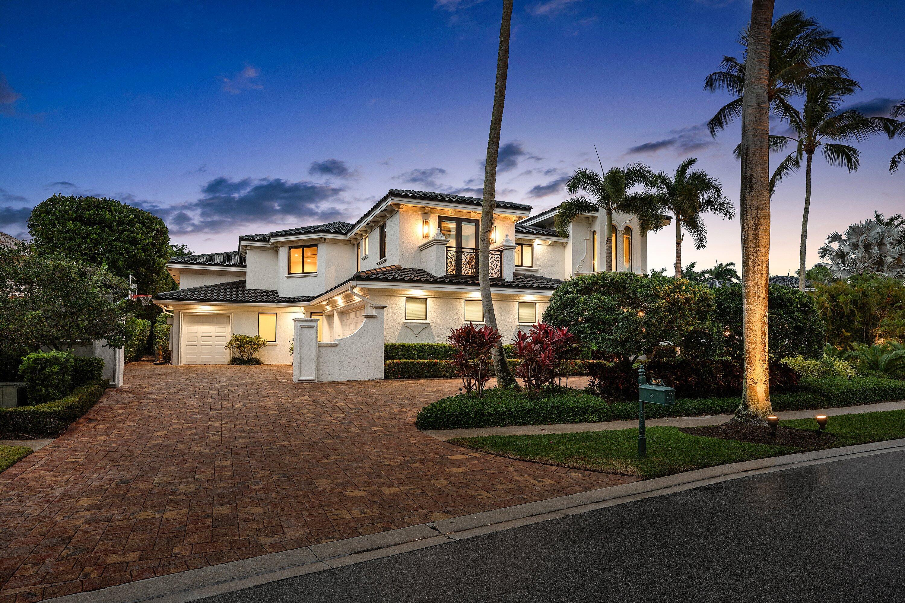 3633 Carlton Place Boca Raton, FL 33496 - Photo 93 of 99 a view of a house with a yard