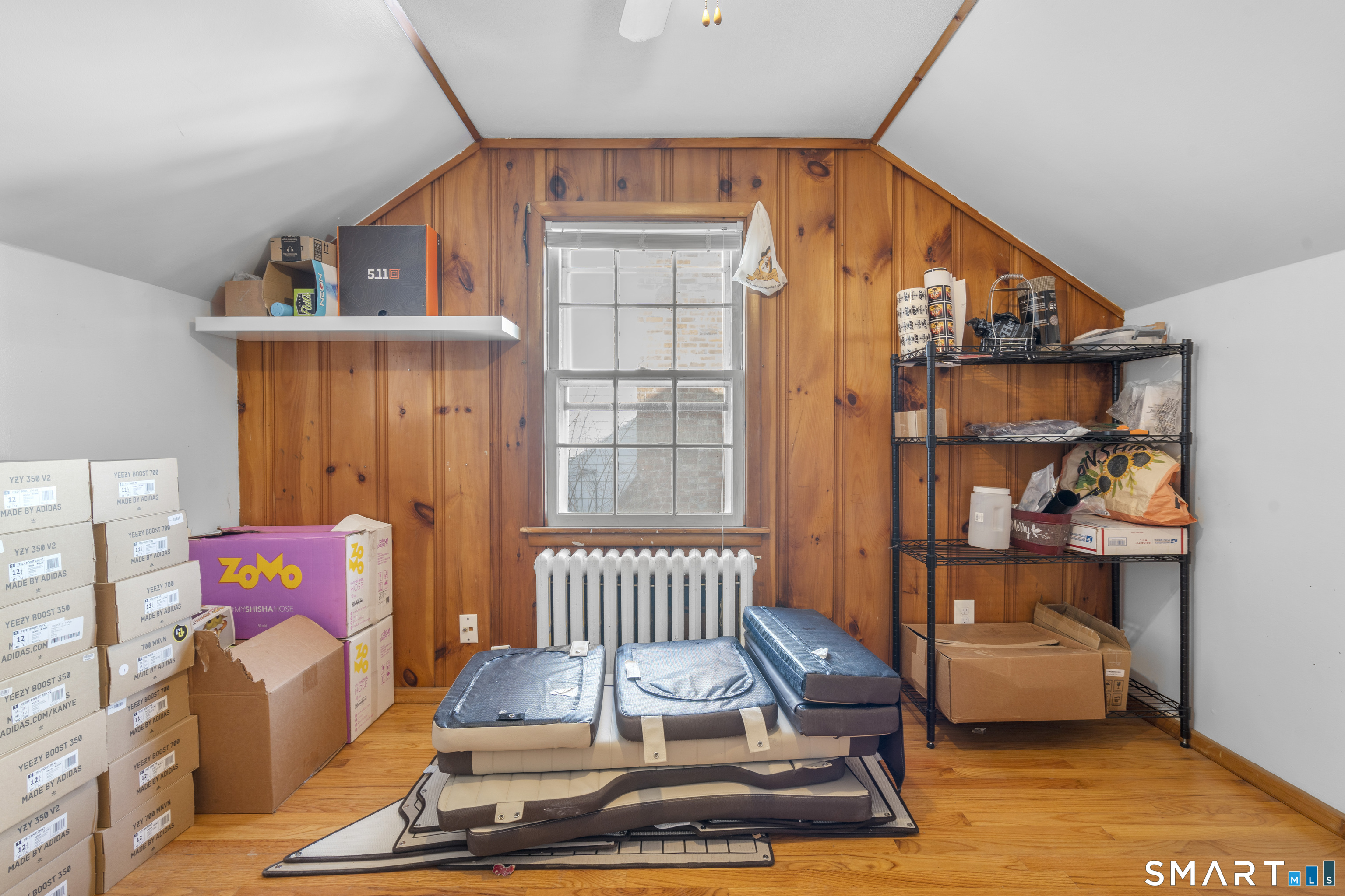 a room with furniture and a rug
