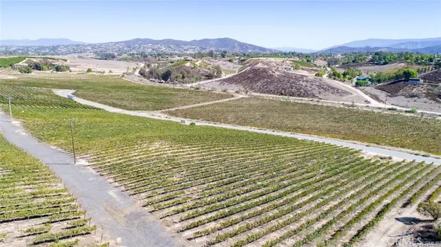 a view of a swimming pool and an outdoor space