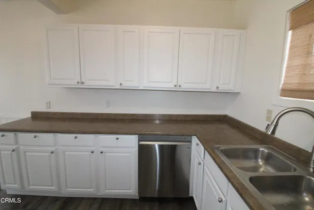 an aerial view of beach and ocean