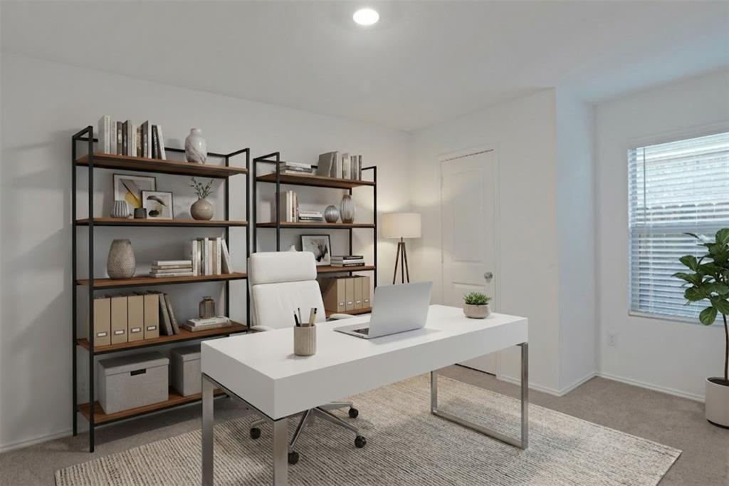 14048 Earlham Street Pilot Point, TX 76258 - Photo 11 of 15 a view of a workspace with furniture