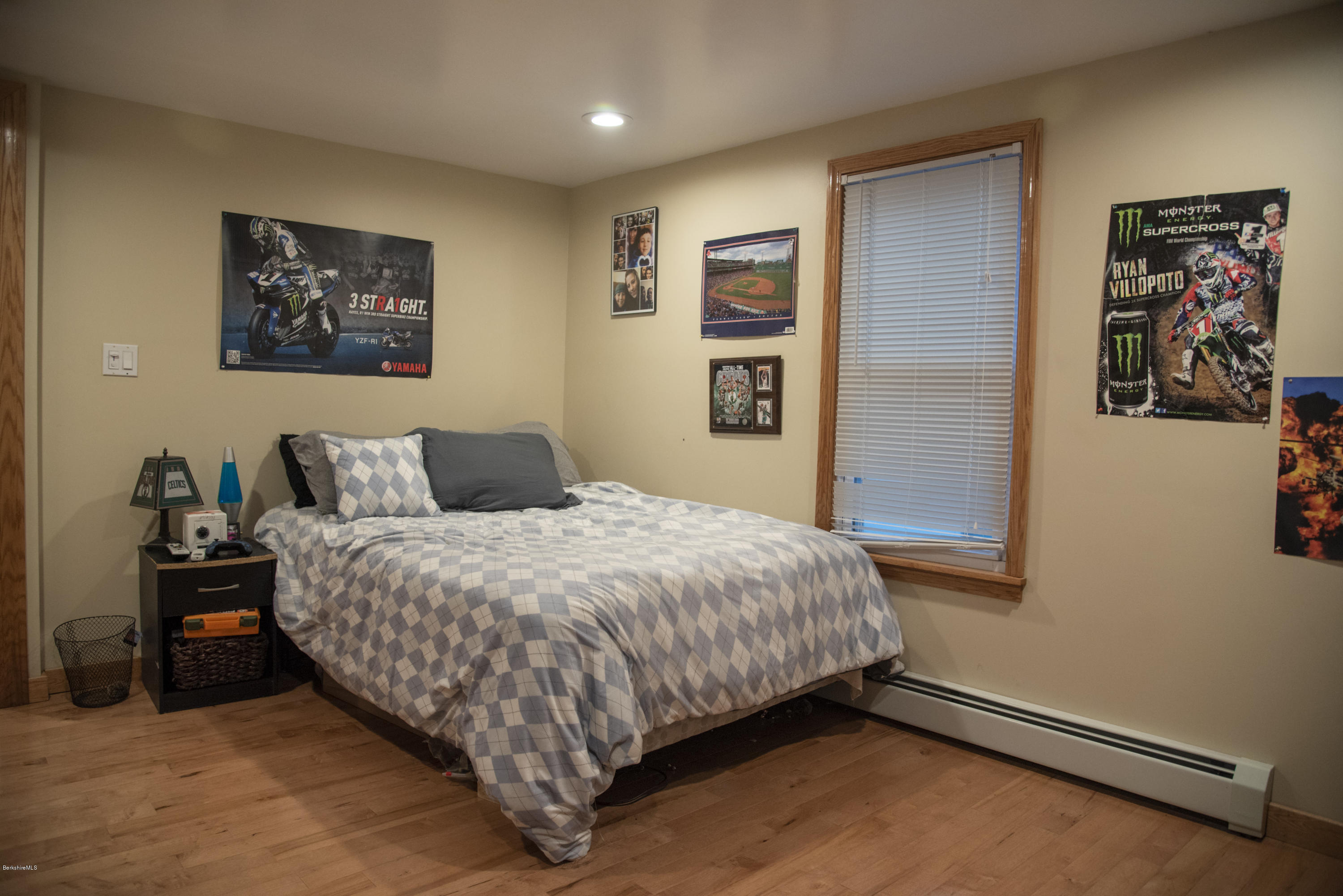 97 North Summer Street Adams, MA 01220 - Photo 11 of 17 a bedroom with a bed and wall painting