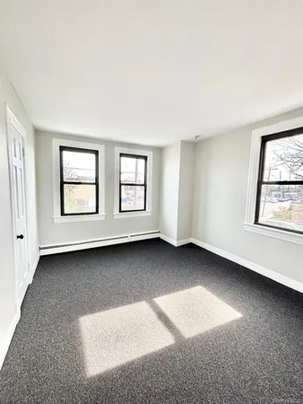 a view of a room with window