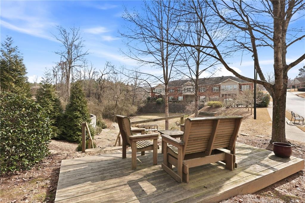 166 Senior Circle Northeast Gainesville, GA 30501 - Photo 28 of 32 a view of outdoor space with seating space