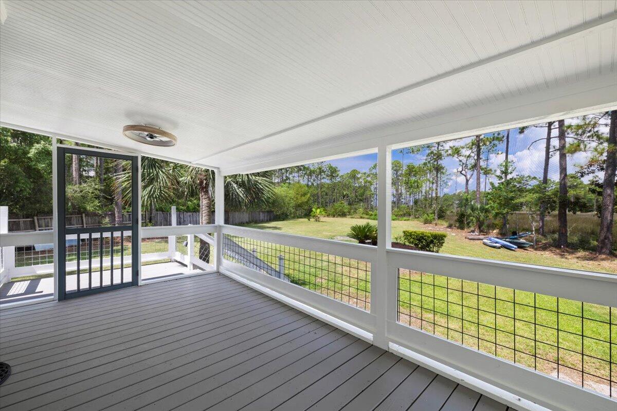 190 L Street Santa Rosa Beach, FL 32459 - Photo 27 of 38 Screened Patio