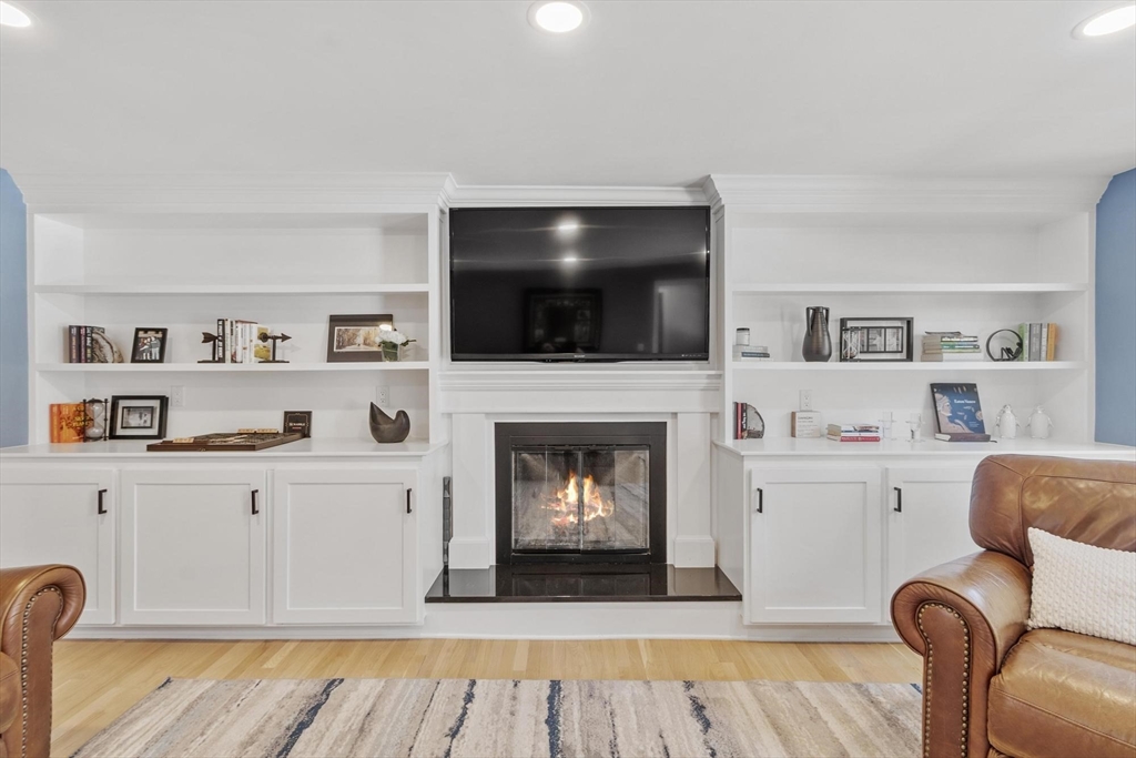 2 Greybirch Road Andover, MA 01810 - Photo 13 of 41 a living room with furniture and a fireplace