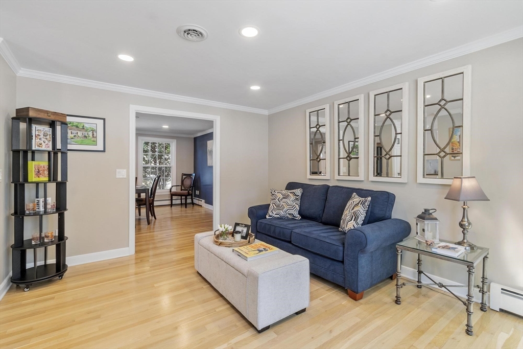 2 Greybirch Road Andover, MA 01810 - Photo 17 of 41 a living room with furniture and a wooden floor