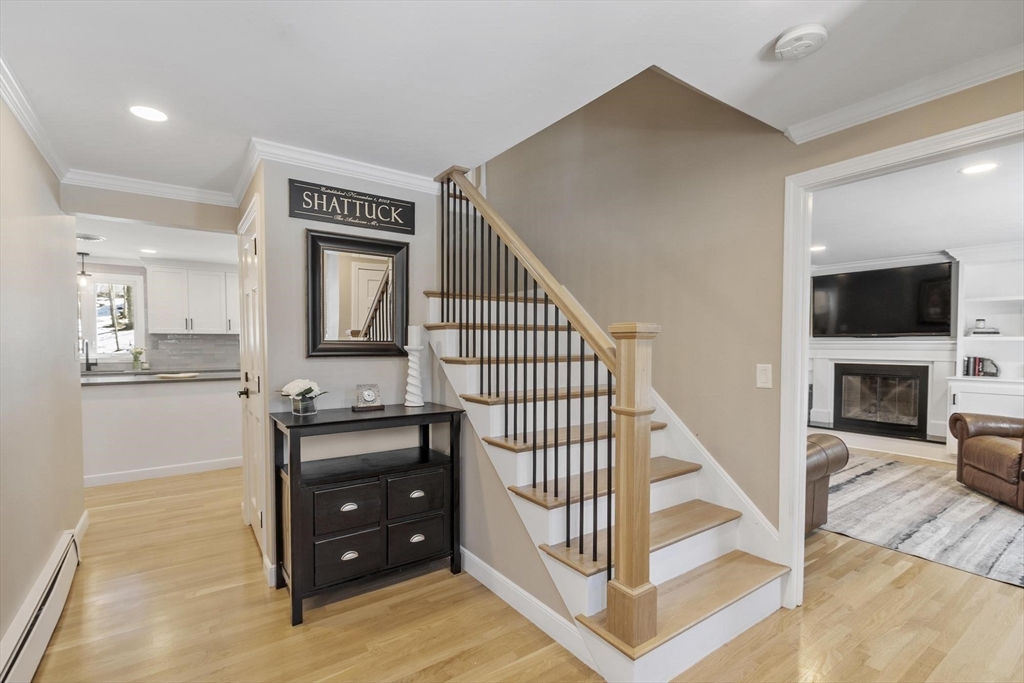 2 Greybirch Road Andover, MA 01810 - Photo 20 of 41 a view of a hallway with seating area