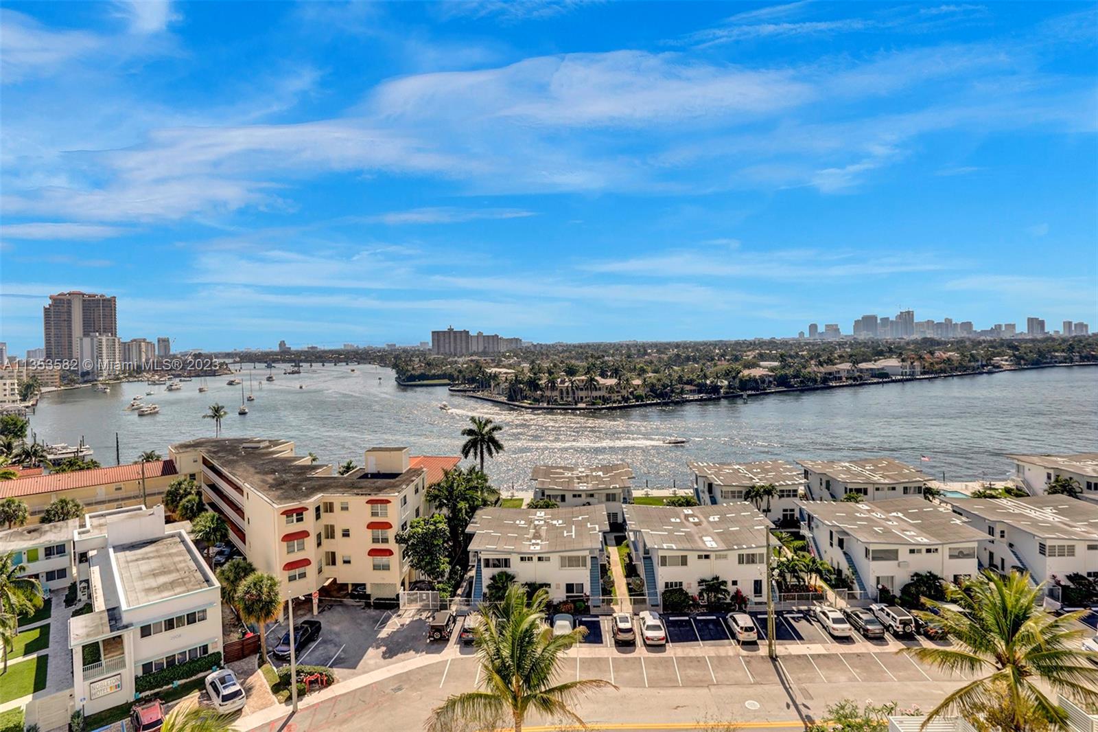 401 North Birch Road, Unit 903 Fort Lauderdale, FL 33304 - Photo 16 of 42 a view of a lake and a city view