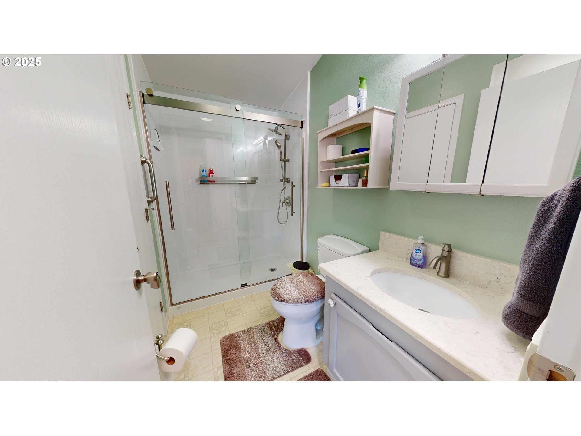 2753 Maia Loop Springfield, OR 97477 - Photo 9 of 40 a bathroom with a sink toilet and shower