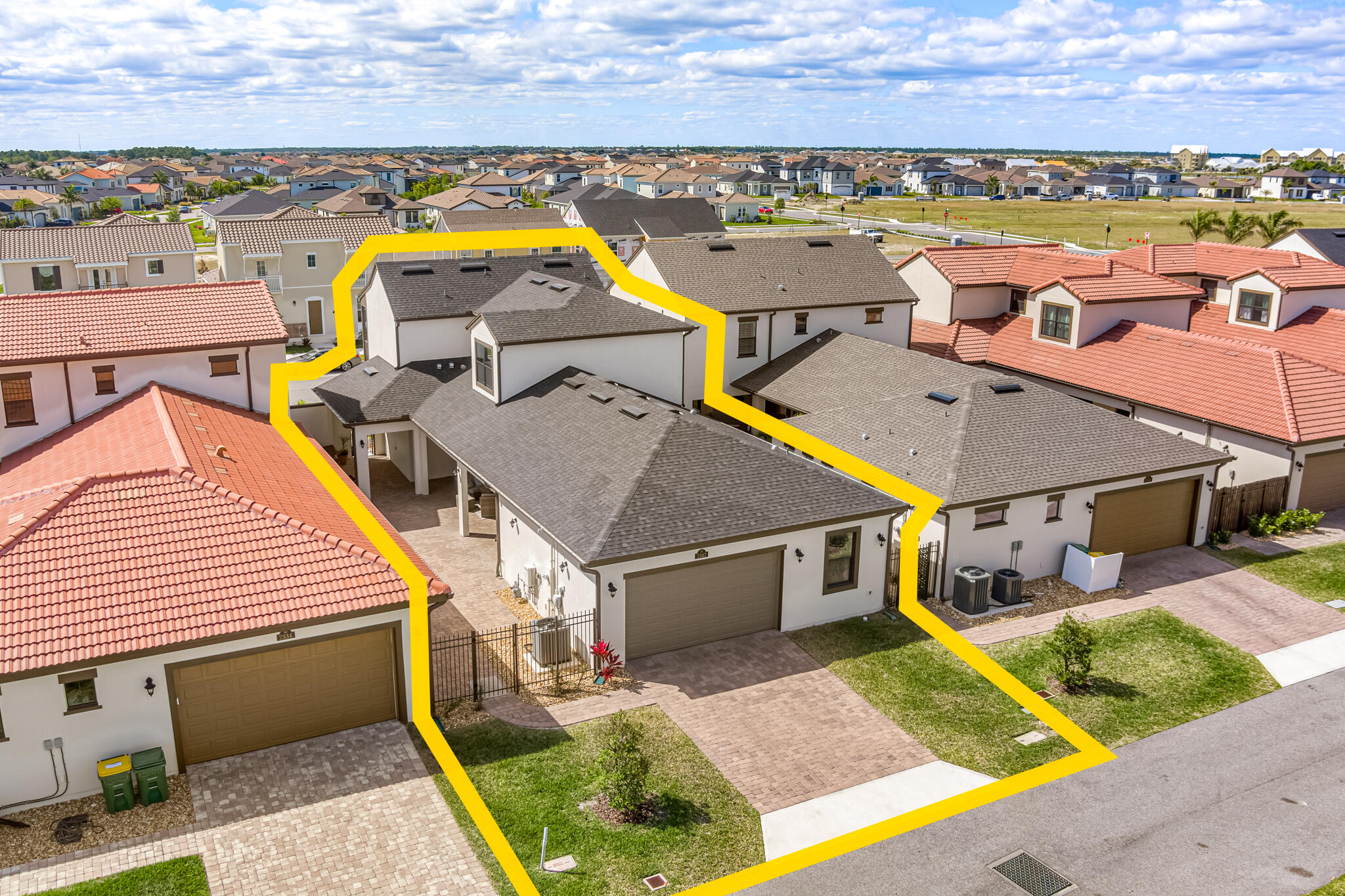 2342 Addison Drive Melbourne, FL 32940 - Photo 58 of 69 an aerial view of a house with a ocean view