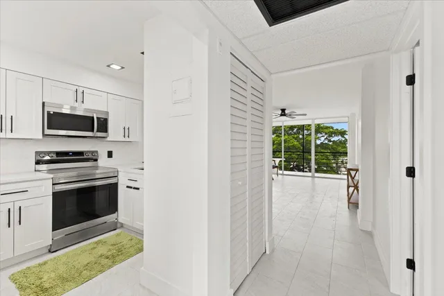 a bathroom with a shower and a toilet