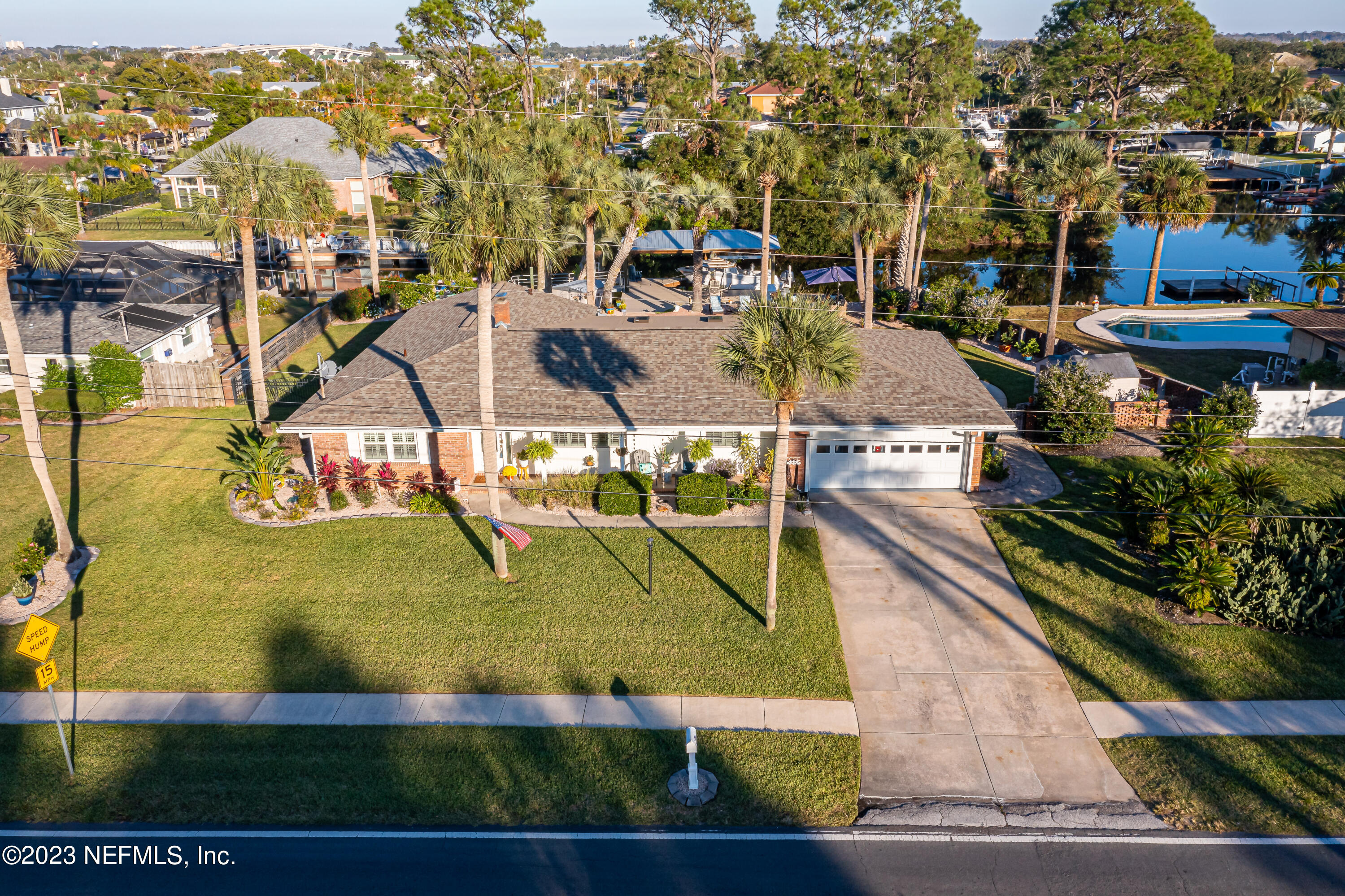 3467 Eunice Road Jacksonville, FL 32250 - Photo 2 of 83 an aerial view of residential houses with outdoor space