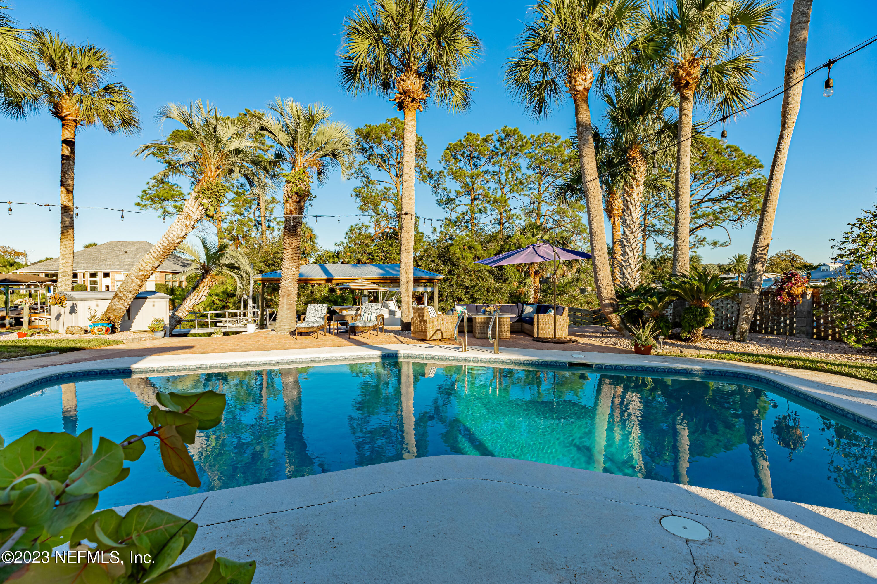 3467 Eunice Road Jacksonville, FL 32250 - Photo 68 of 83 a view of swimming pool from a outdoor space