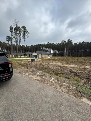 a view of a lake with houses