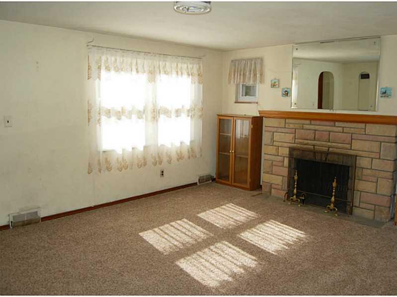 333 Center Road Monroeville, PA 15146 - Photo 2 of 17 Exterior Front. Large living room with stone fireplace