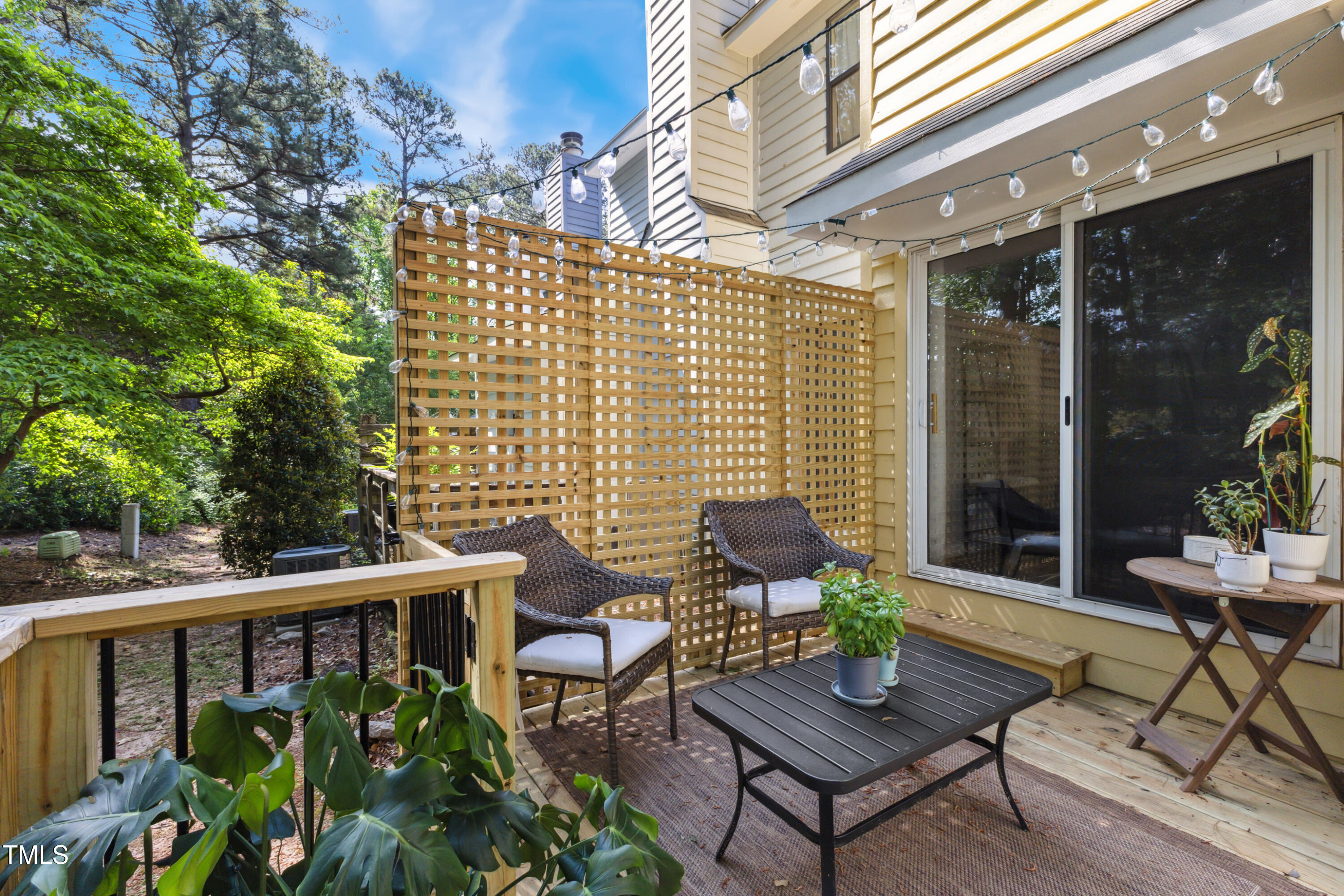 5775 Forest Lawn Court Raleigh, NC 27612 - Photo 34 of 45 a view of a chairs and table in the balcony