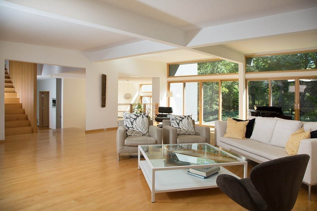 2 Barberry Road Lexington, MA 02421 - Photo 5 of 21 a living room with furniture and a large window